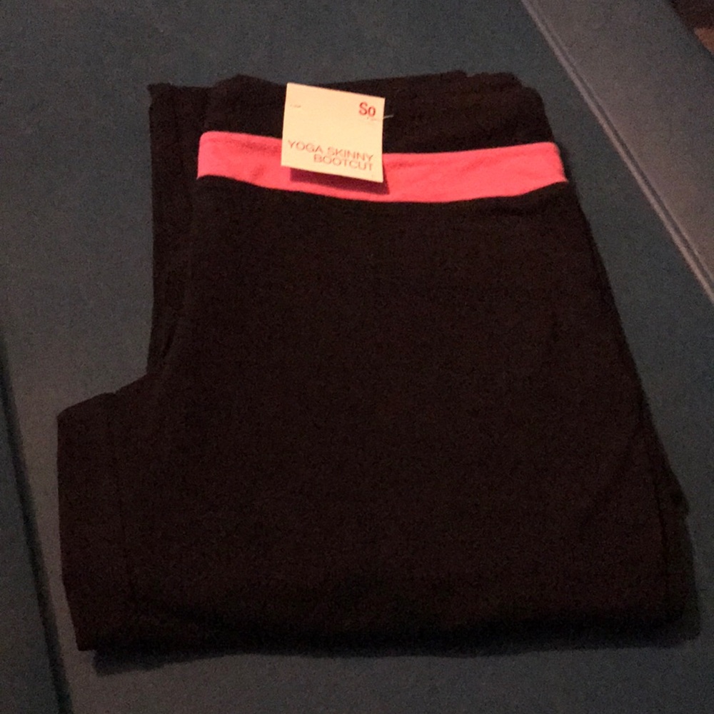 SO Yoga Pants pink&black size Large